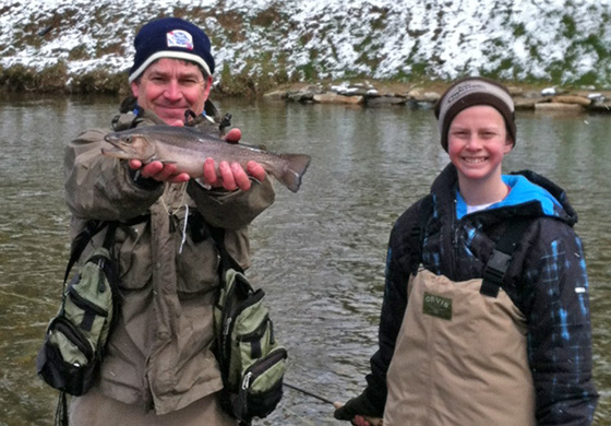 Wading with Blue Ridge Anglers